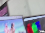 BANGBROS - Busty Latina Alina Belle Shows Editor Appreciation With A Blowjob 1/16