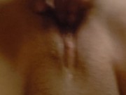 Sexy Wife squirts then moves to bed to ride daddys dick 1/16