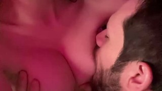 Pressing Boob S For Stress Free Video - Stress Relief - Sucking My Big Boobs After A Long Day - RedTube