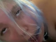 Doggy style face POV sexy cow bikini mouth cumshot 6/16
