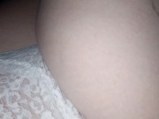 White thong wet and sticky  16/16