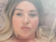POV FUCKING YOUR HOT BBW GIRLFRIEND MAKING HER CUM TWICE /POV/ HUGE NATURALS 1/16