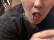 Messy hair, no makeup 10/16