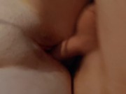 so small penis that hubby almost  cant penetrate her wife 9/16