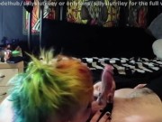 big titty goth girl gives skinny nerd with big dick the BEST sex of his life! intense, vocal, kinky 9/16