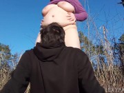 Outdoor Stand Up Pussy Eating| LexyAndCash 11/16