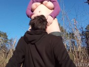 Outdoor Stand Up Pussy Eating| LexyAndCash 6/16