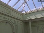 Russian Nicole Pearl gets really horny in the pool 1/16