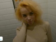 guy met a girl on the street, fed her in a restaurant and fucked her in the toilet 13/16