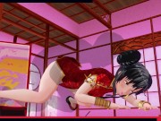 3D HENTAI Girl fucking doggy style on Lunar New Year 9/16