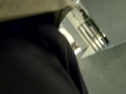 Risky FLASH PAYS OFF! Real STRANGER, scared at first, gives HELPING HANDJOB in big store. 2/16