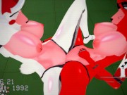 Five Nights at Freddy's Inspired - Lesbian Mangle x Foxy - Hentai 2/16