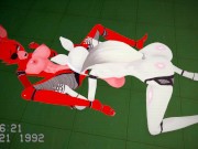 Five Nights at Freddy's Inspired - Lesbian Mangle x Foxy - Hentai 8/16