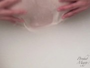 『お風呂でチクニー』濡れたシャツから透ける勃起乳首でオナニー気持ちぃぃ 6/16