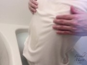 『お風呂でチクニー』濡れたシャツから透ける勃起乳首でオナニー気持ちぃぃ 9/16