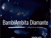 BambiAmbitas sexy feet deserve red satin passion and diamonds  1/16