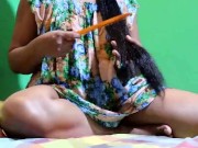 මලයෝ හුකලා කැරි ටික කටට දෙන්න පැටියො / Village Hard Ass Fuck & Cum Drinking with Stepbrother 1/16