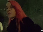 GERMAN SCOUT - CRAZY PINK HAIR LATINA GIRL LILIAN I EYE ROLLING ORGASM I PICKUP SEX 3/16