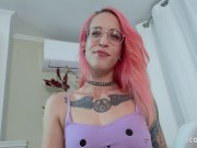 GERMAN SCOUT - CRAZY PINK HAIR LATINA GIRL LILIAN I EYE ROLLING ORGASM I PICKUP SEX 8/16