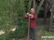 PRIVATE com - Small Titty Little Caprice Puts Down Her Book To Take A Cock! 1/16