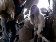 Cum in our hot cave watch me pound my hot wife's tight pussy 1/16