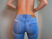 PAWG IN TIGHT JEANS | ANAL POV 3/16