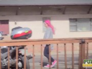 PublicHandjobs - Hanging Out At A Rest Stop With Vikki Velancorte Turns Into A Handjob 3/16