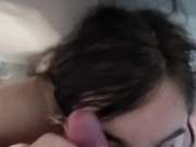 POV Messy Throat Fuck and Facial 11/16