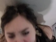 POV Messy Throat Fuck and Facial 6/16