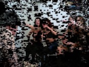 german brat girls enjoy humiliate old idiot slave with their salvia 1/16