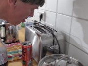 german brat girls enjoy humiliate old idiot slave with their salvia 3/16