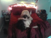 Horny slut wakes husband grinds on that big cock for multiple orgasms 10/16