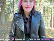 Fuck me in Park for Cumwalk - Public Agent Pickup Russian Student to Real Outdoor Sex / Kiss Cat 12/16