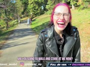 Fuck me in Park for Cumwalk - Public Agent Pickup Russian Student to Real Outdoor Sex / Kiss Cat 13/16