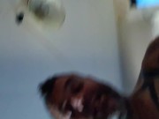 Husband Blindfolds wife and let's his friend fuck her 16/16