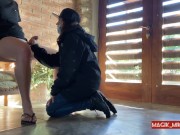 PART 2 - Perv cock flasher gets caught and fucks innocent delivery girl 5/16