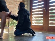 PART 2 - Perv cock flasher gets caught and fucks innocent delivery girl 6/16