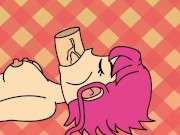 Scott Pilgrim xxx Parody animated: Ramona Flowers 13/16