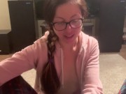nerdy faery makes my cock erupt 1/16