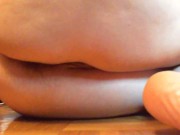 Hardcore pee suffering on the floor do you want to drink all? 8/16