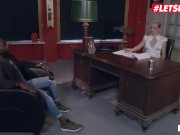 BumsBuero - Anike Ekina Sexy German Secretary Gets Her Tight Pussy Fucked Hard By Huge BBC - LETSDOEIT 4/16