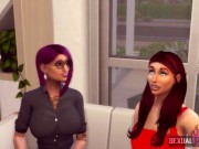 I Have Lesbian Sex With my Boyfriend's Sister When he is Away - Sexual Hot Animations 2/16