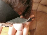 оттрахал  рачком и смочил ей рот вкуснейшим зельем????‍♀️ 3/16