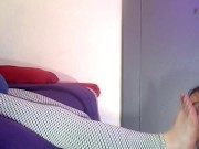 Sweaty after gym foot worship 15/16