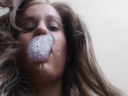 she enjoy spit in your face