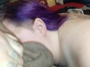 Goth Girl Licking Balls And Ass 15/16