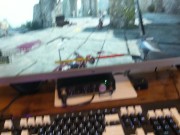 Interrupting my boyfriend playing video games (He makes me cum+Cumshot) 2/16