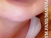 Maevaa Sinaloa - Salope Francaise Compilation Faciales, Creampies et Cuckold 9/16