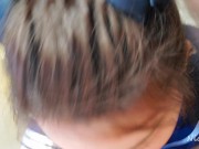 Asian Schoolgirl Giving Passionate Blowjob and Cum in Mouth - NicoLove 9/16