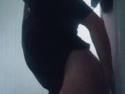 Cleaning my room turned into fucking my dildo on every possible surface 4/16